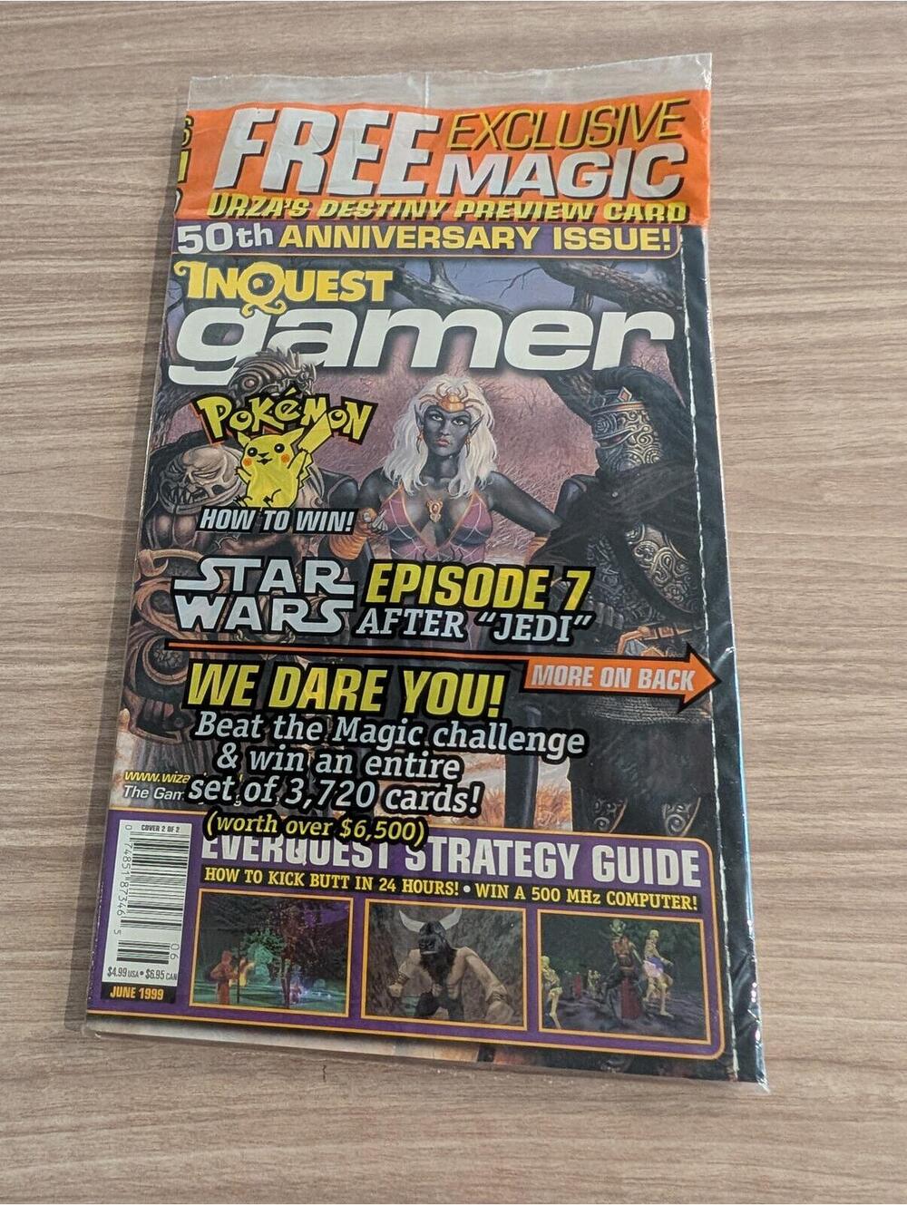 InQuest Gamer Magazine 50th Anniversary Issue - June 1998